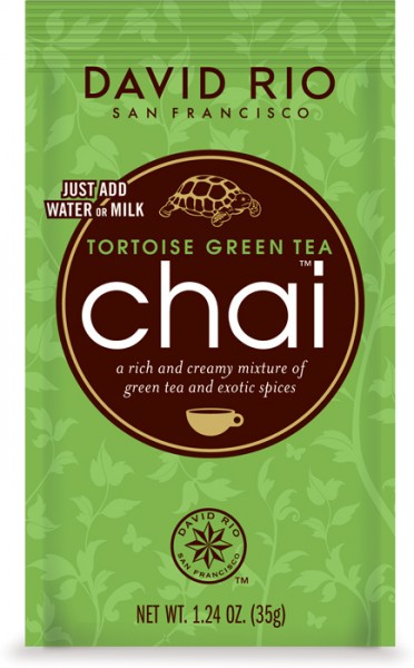 David Rio Chai Tortoise Green Tea (28g-Beutel)