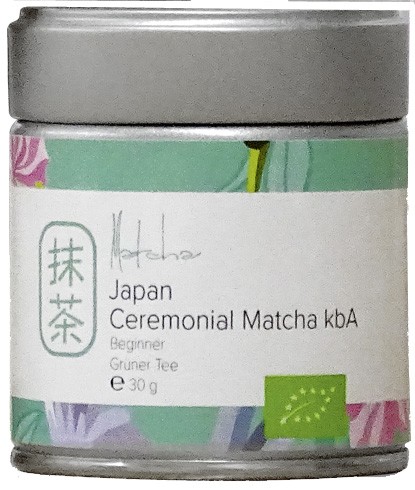 Japan Ceremonial Matcha Beginner kbA 30g-Dose Bio